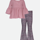 Jordi Top and Flared Pant Set - Image 