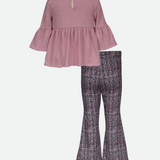 Jordi Top and Flared Pant Set - Image 