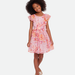Bella Chiffon Ruffle Dress - Image 
