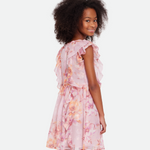 Bella Chiffon Ruffle Dress - Image 