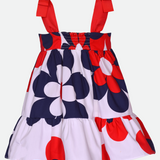 Laura Floral Poplin Dress - Image 
