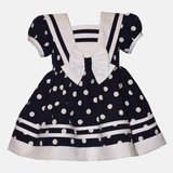 Sally Polka Dot Sailor Dress - Image 