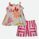 Poppy Floral Short Set - Image 