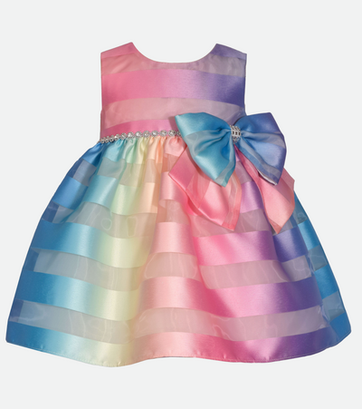 matching sister dress rainbow party dress for baby girl