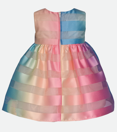 matching sister dress rainbow party dress for baby girl 