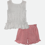 Pippa Gingham Short Set - Image 