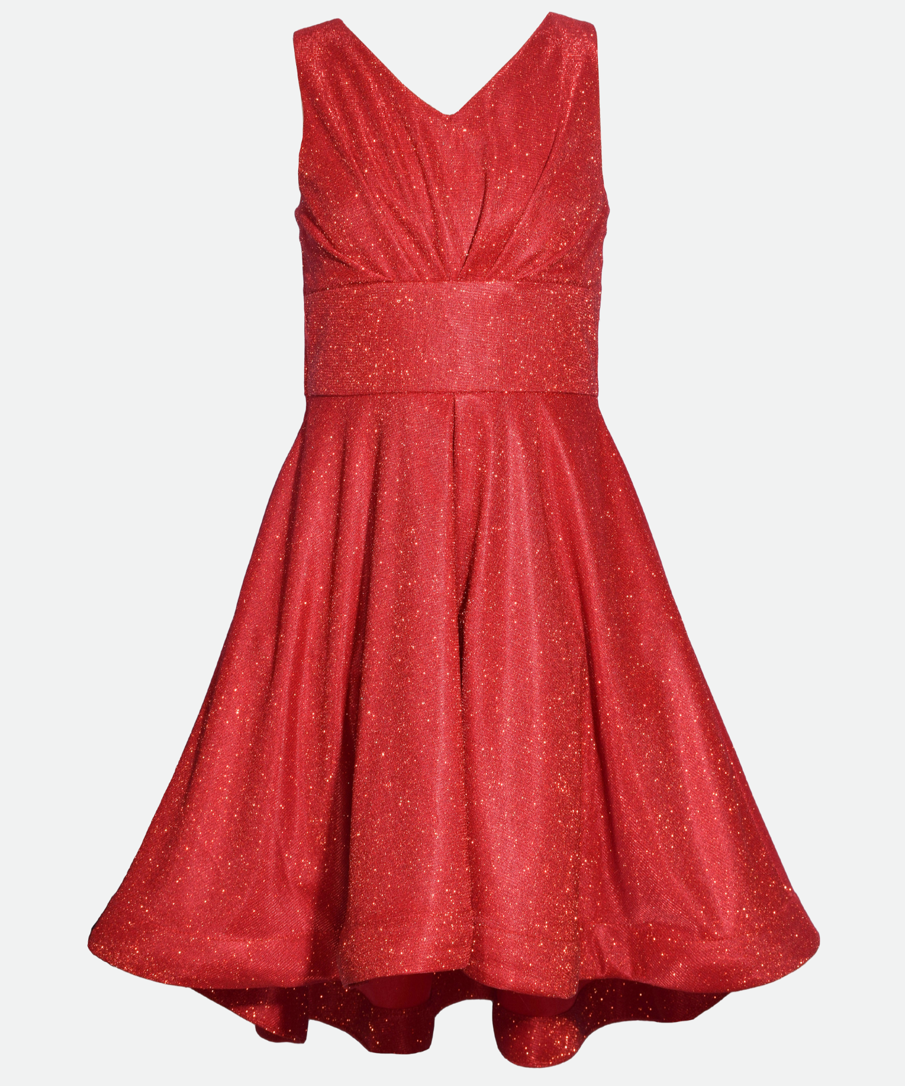 Bonnie Jean Girls SparkleBow Dress Red 14