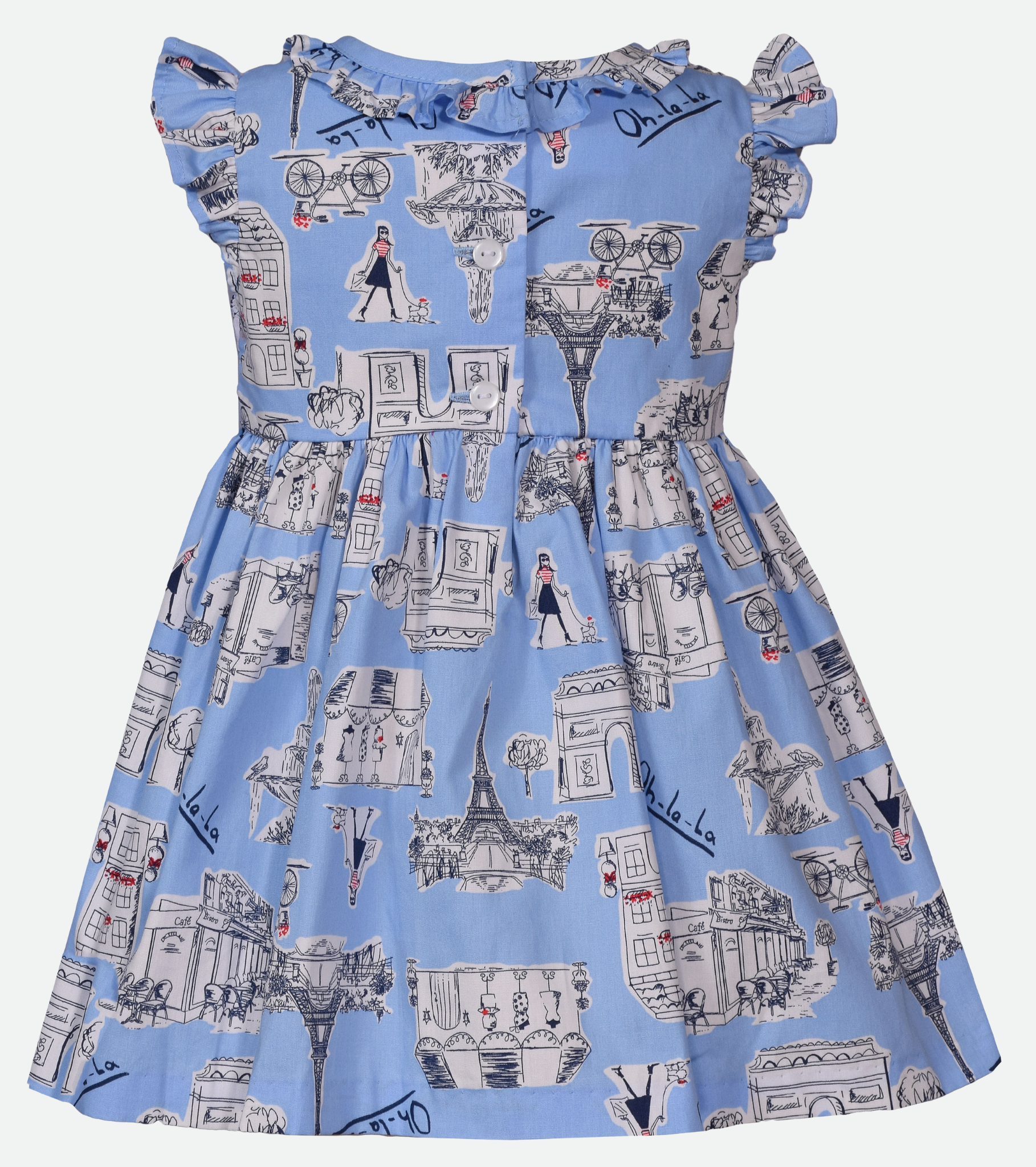Paris Smocked Dress