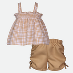 Maren Checkered Short Set - Image 