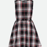 Anna Plaid Cardigan Dress - Image 