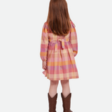 Autumn Smocked Dress with Headband - Image 