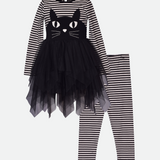 Spooky Cat Legging Set - Image 