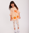 Hazel Pumpkin Print Legging Set