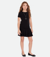 Paige Ruched Dress with Necklace