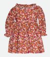 Laney Long-Sleeve Smocked Dress