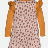 Janie Animal Print Jumper Dress Set - Image 