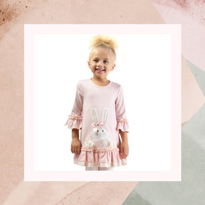 Baby girl easter on sale dresses with bonnets