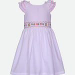 Paige Smocked Flutter Sleeve Dress - Image 