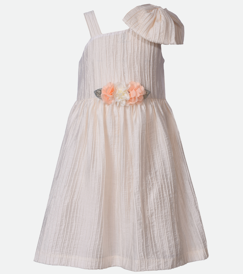 Bonnie Jean Kid Girl Floral Embroidered Ballerina Dress main image 1