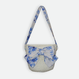 Lilly Floral Toile Dress with Bag - Image 