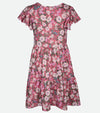 Faye Floral Dress With Scrunchies