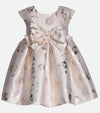 Baby girls party dress white floral party dress