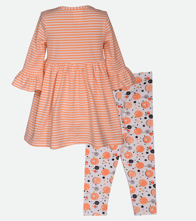 Hazel Pumpkin Print Legging Set