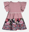 Georgie Mixed Print Dress