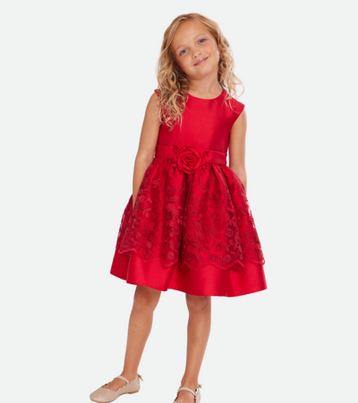 Noella Rosette Party Dress