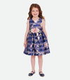 Avery Floral Stripe Party Dress