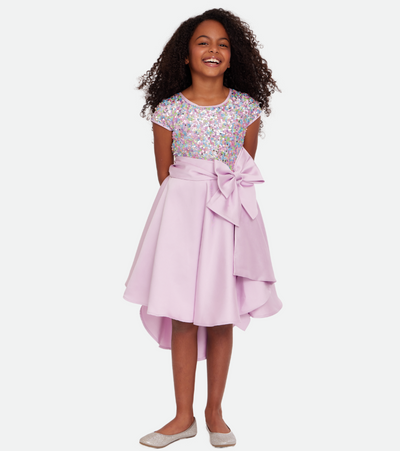 This girls Couture wedding flower girl party gown will make history as its  beautifully featured here in a sheer illusion neckline and a luxurious  crystal embroidered embellished bodice. This gorgeous wedding flower