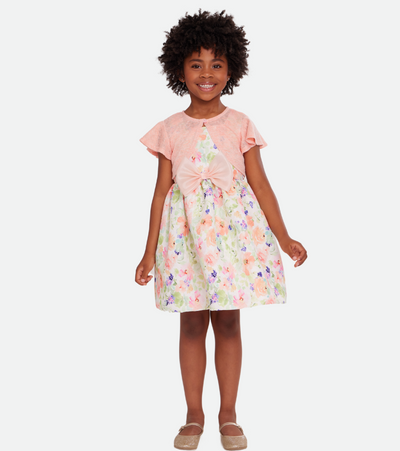 Peach hot sale easter dress
