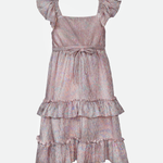 Ava Shimmer Midi Dress - Image 