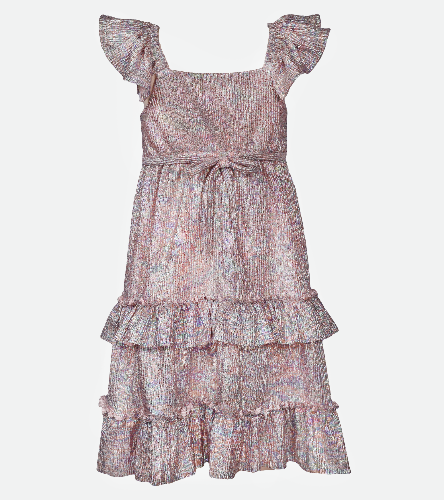 Ava Shimmer Midi Dress