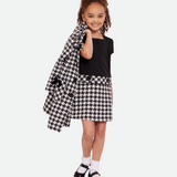 Eloise Houndstooth Coat Set - Image 