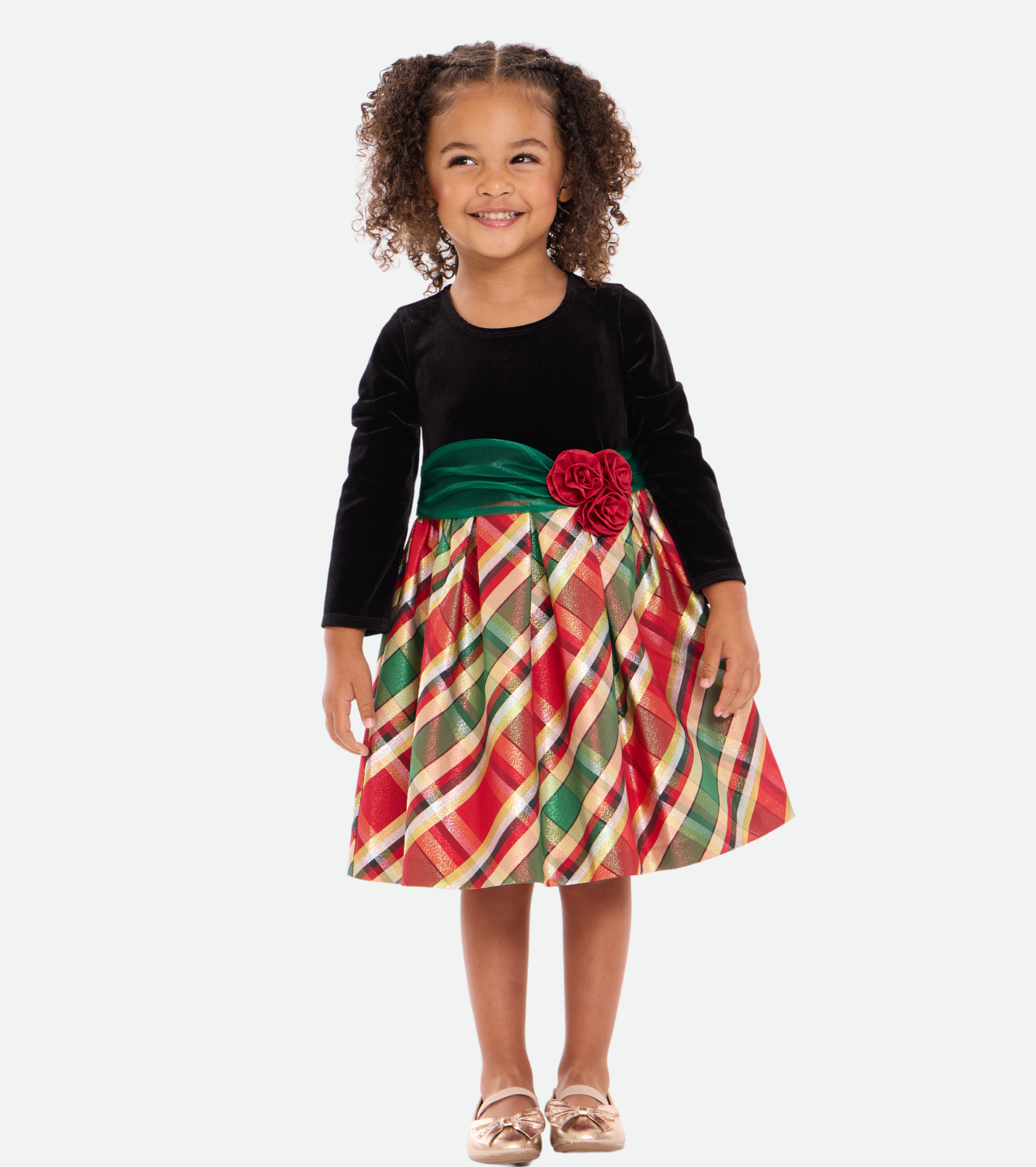 Connie Plaid Party Dress Bonnie Jean