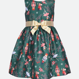 Phoebe Nutcracker Dress with Cardigan - Image 