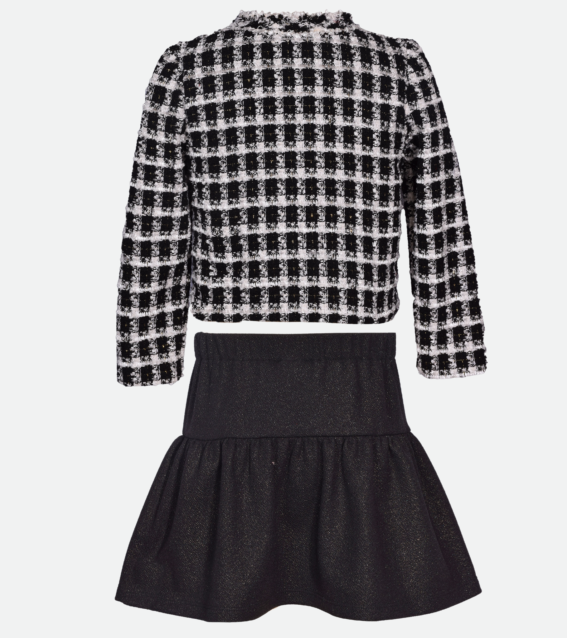 Nia Bouclé Jacket & Skirt Set