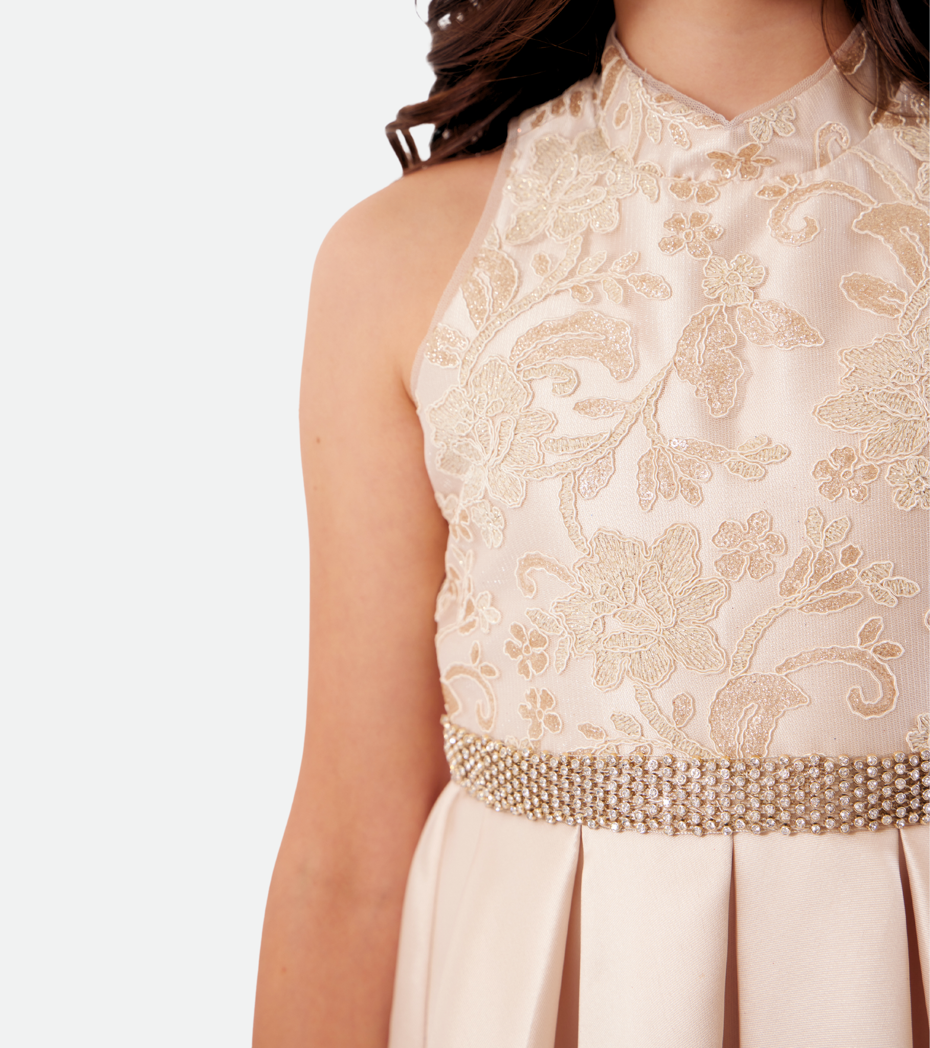 Anastasia Embroidered Gown