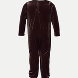 Sadie Velvet Onesie with Headband - Image 