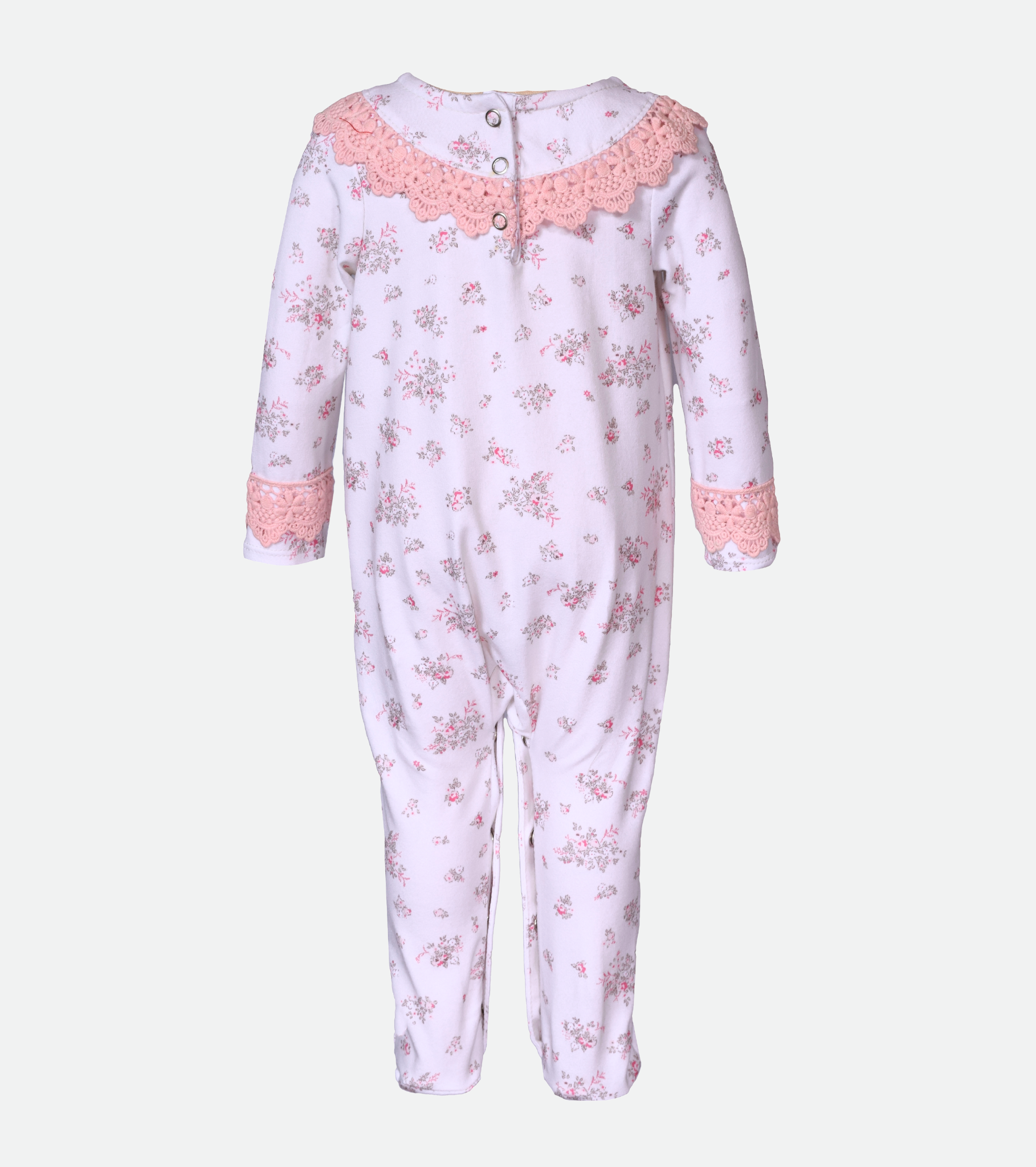 Celia Floral Onesie with Headband