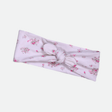 Celia Floral Onesie with Headband - Image 