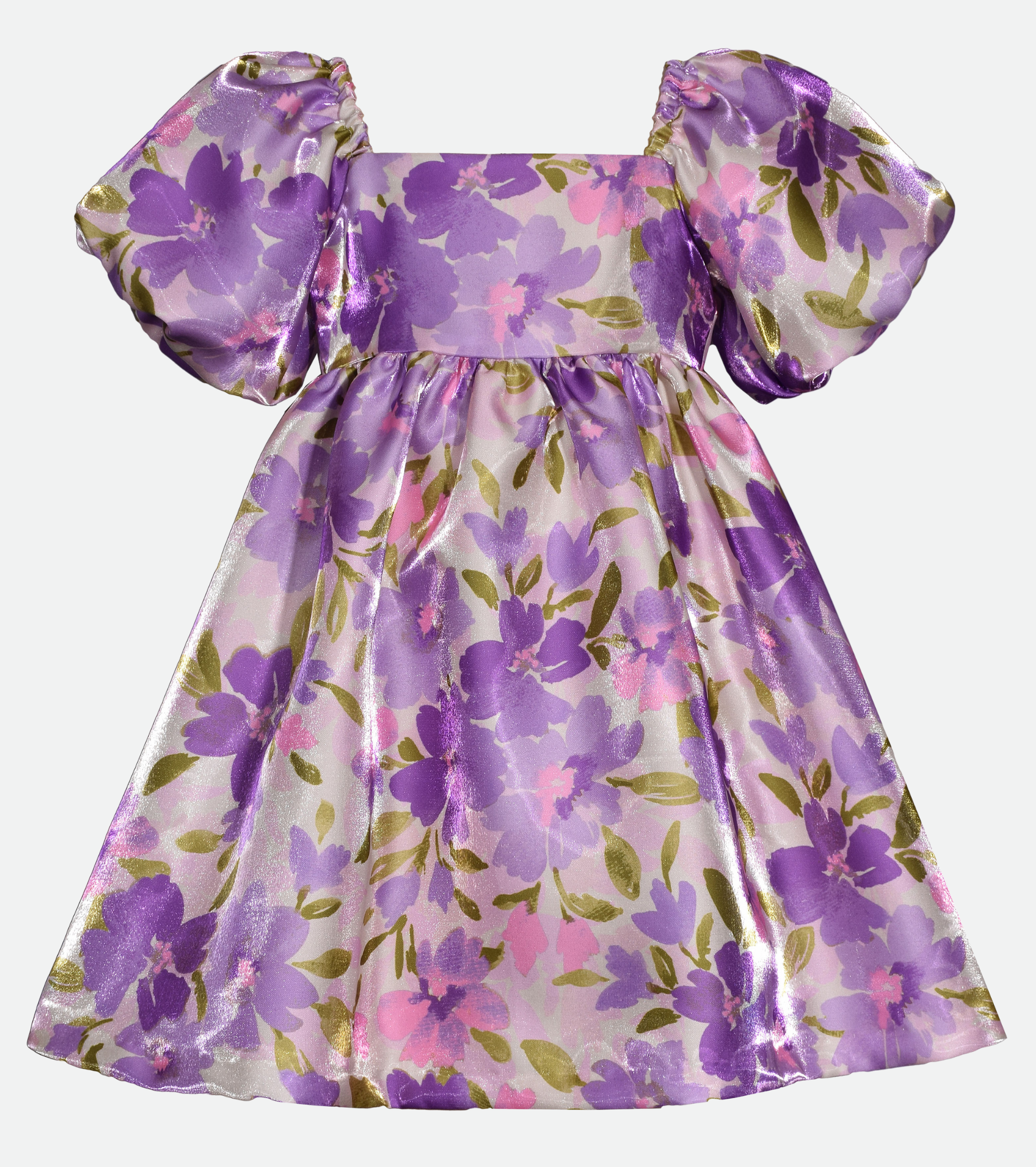 Iris Puff Sleeve Party Dress