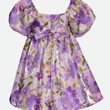 Iris Puff Sleeve Party Dress - Image 