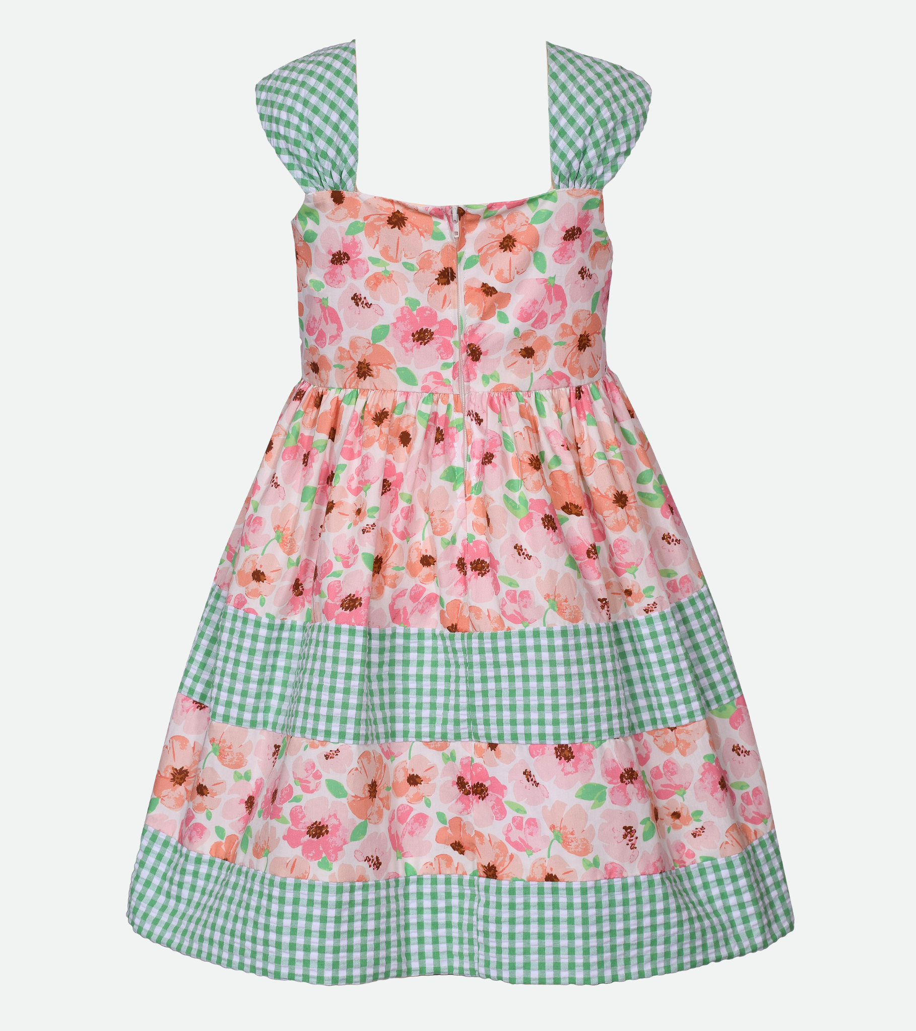Bea Floral Party Dress with Hat