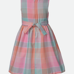 Kaia Pull Through Linen Dress - Image 