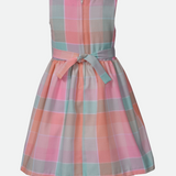 Kaia Pull Through Linen Dress - Image 