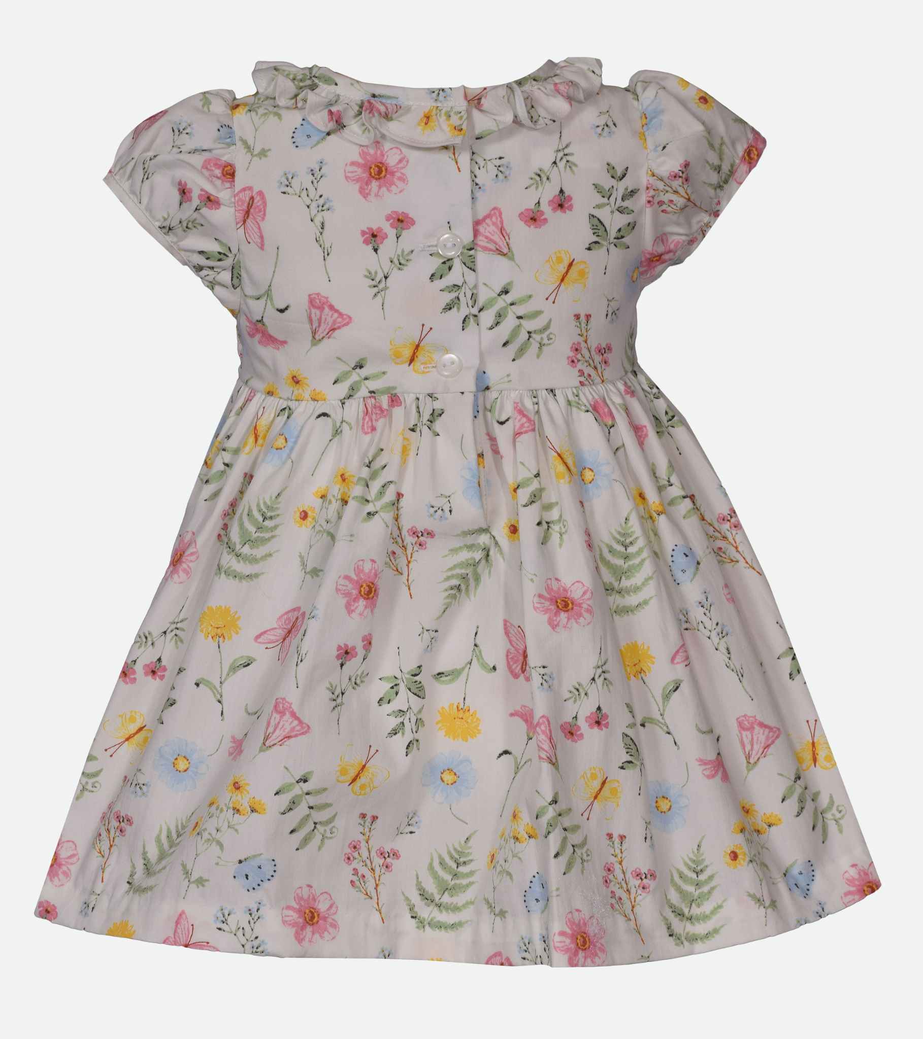 Magnolia Floral Smocked Dress