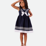 Allison Nautical Sailor Dress - Image 
