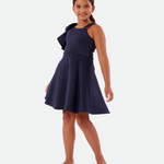 Kylie Ruffle Shoulder Skater Dress - Image 